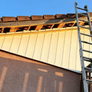 refection d'une charpente existante pour renforcer son étanchéité